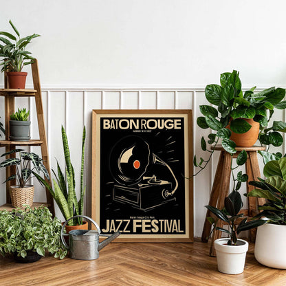 Baton Rouge Jazz Festival Poster Print