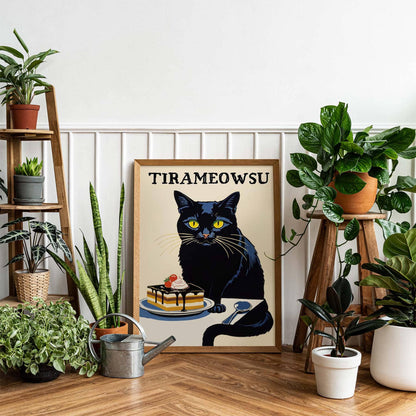 Tirameowsu Dessert Cat