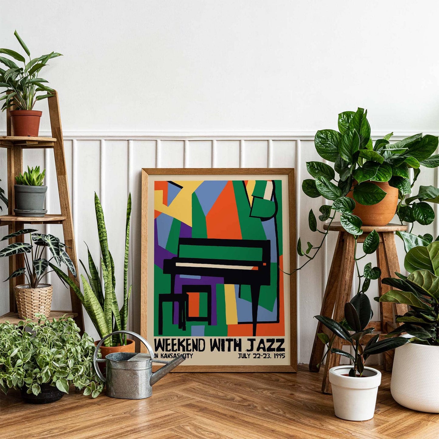 1995 Jazz Festival Art Print