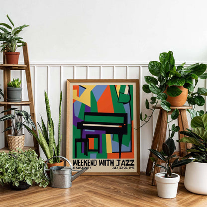 1995 Jazz Festival Art Print