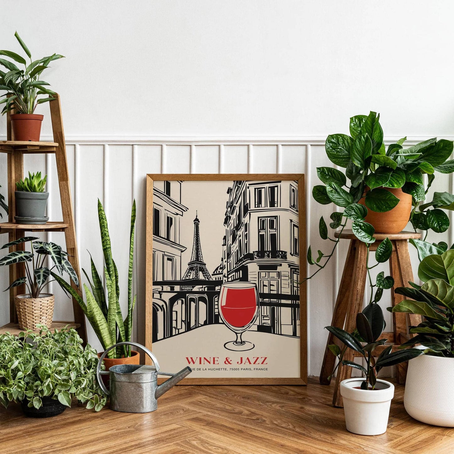 Wine & Jazz Festival in Paris Wall Art