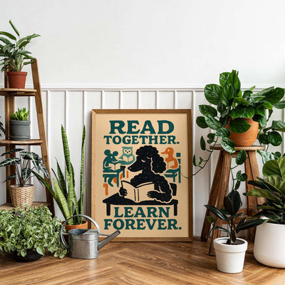 Read Together Poster Print