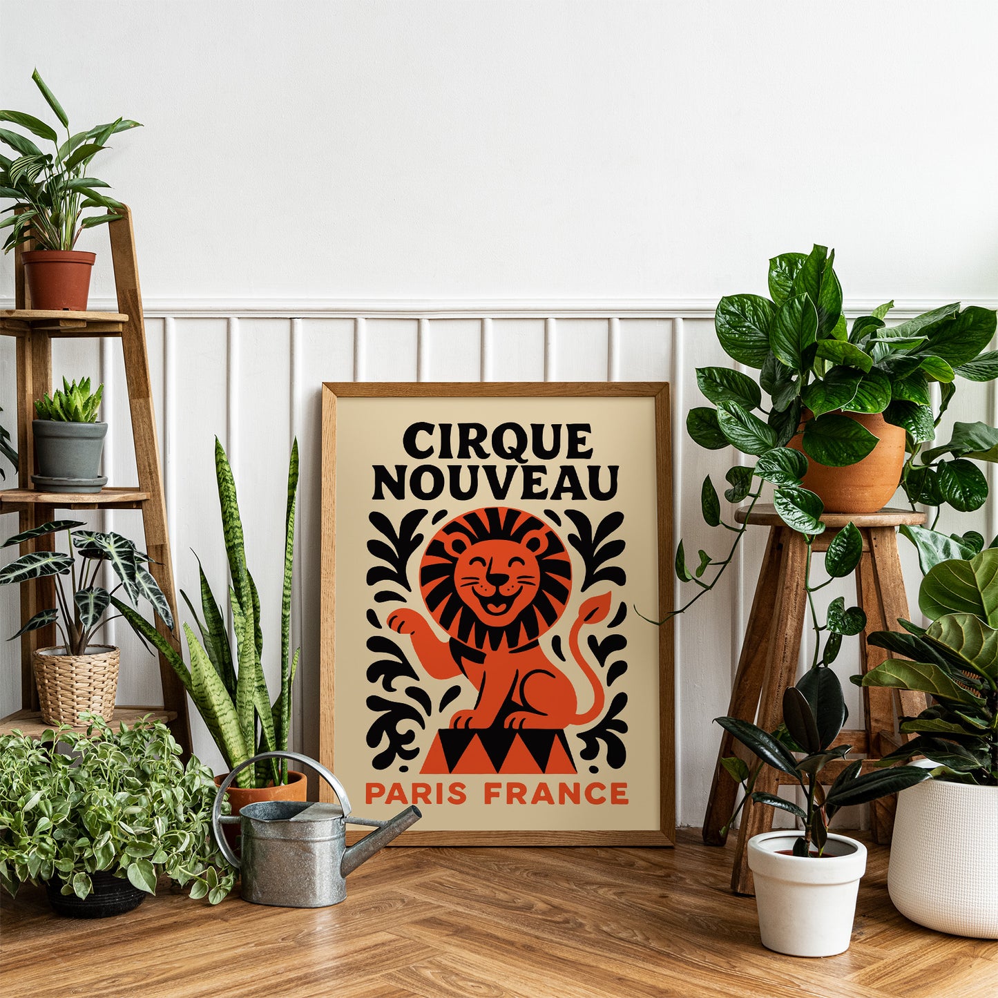 Cirque Nouveau Paris France Poster