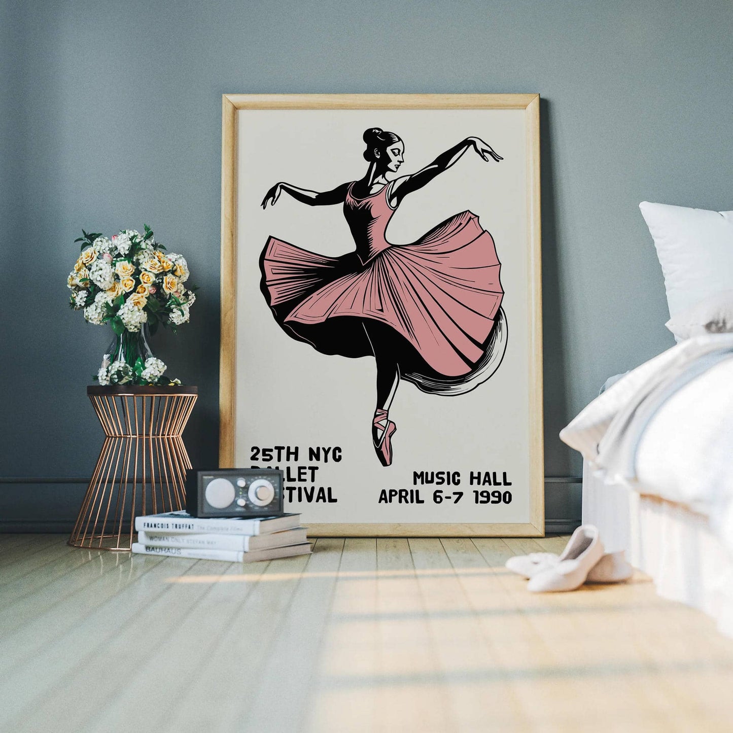 NYC Ballet Festival 1990 Poster Print