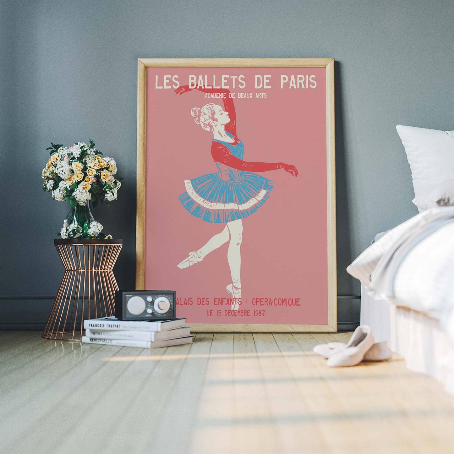 Vintage Ballet Performance Poster