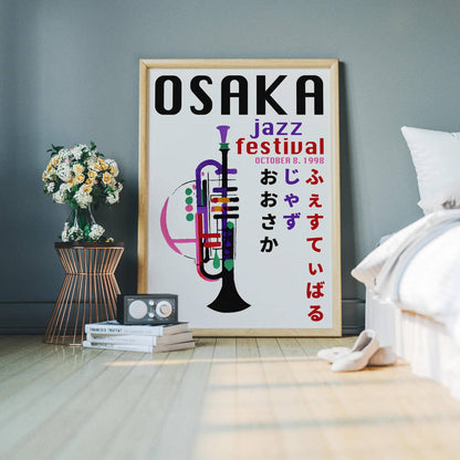 Osaka Jazz Festival 1998 Poster