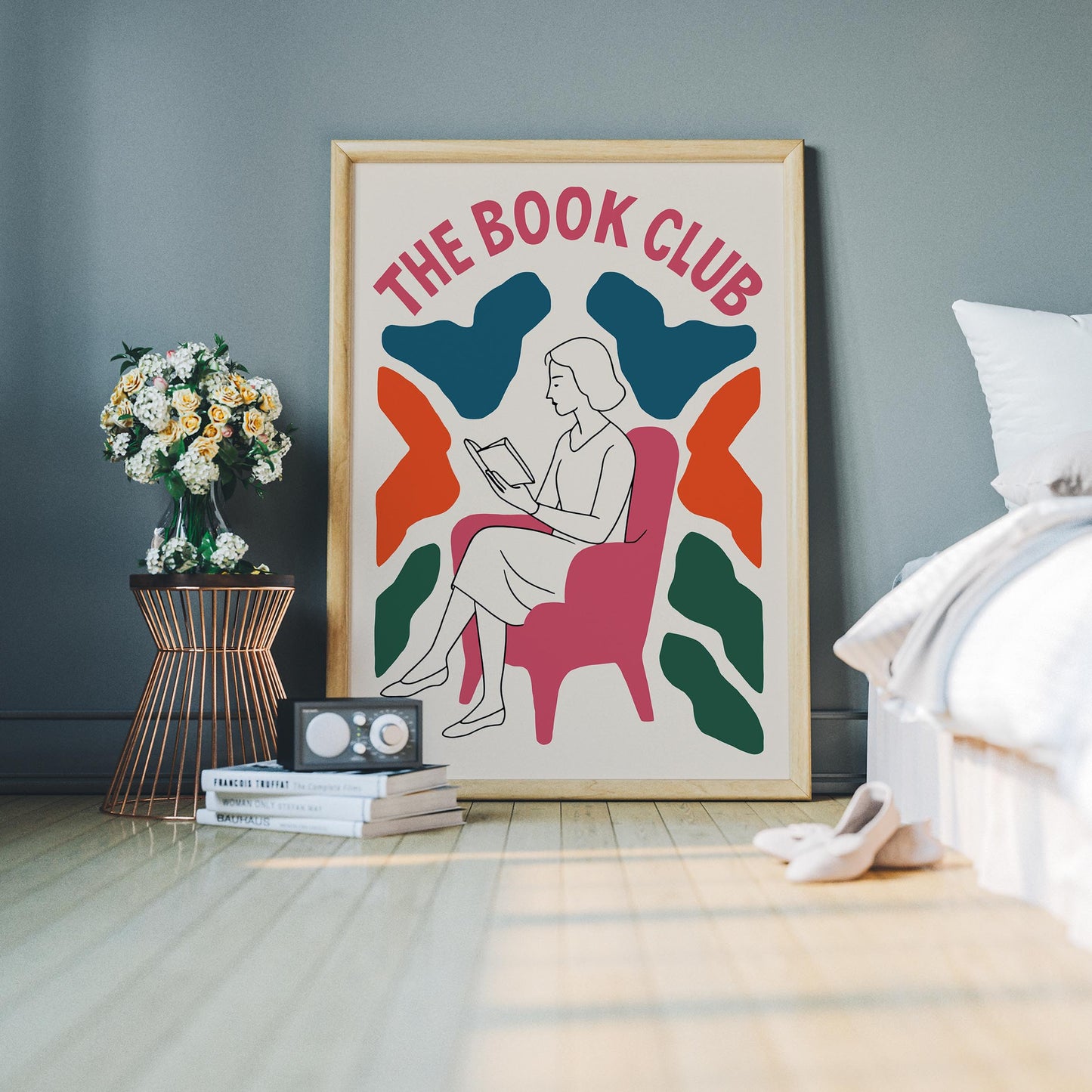Book Club Wall Art Print