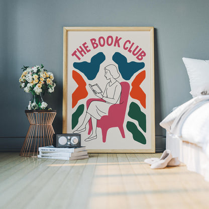 Book Club Wall Art Print