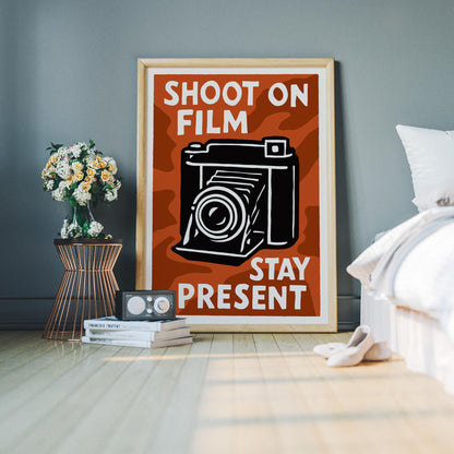 Classic Film Camera Wall Art