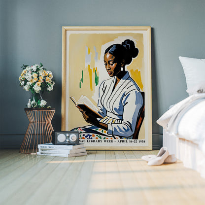 National Library Week 1958 Poster