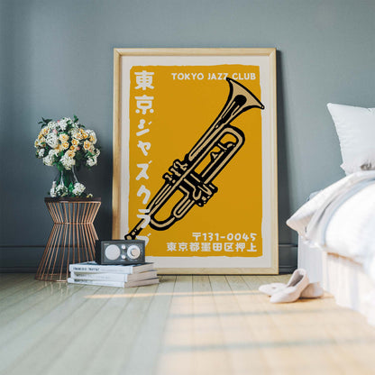 Tokyo Jazz Club Poster Print