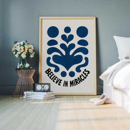 Vintage Floral Quote Poster