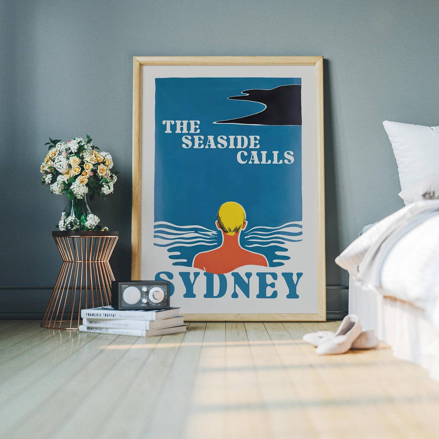 Retro Sydney Travel Poster