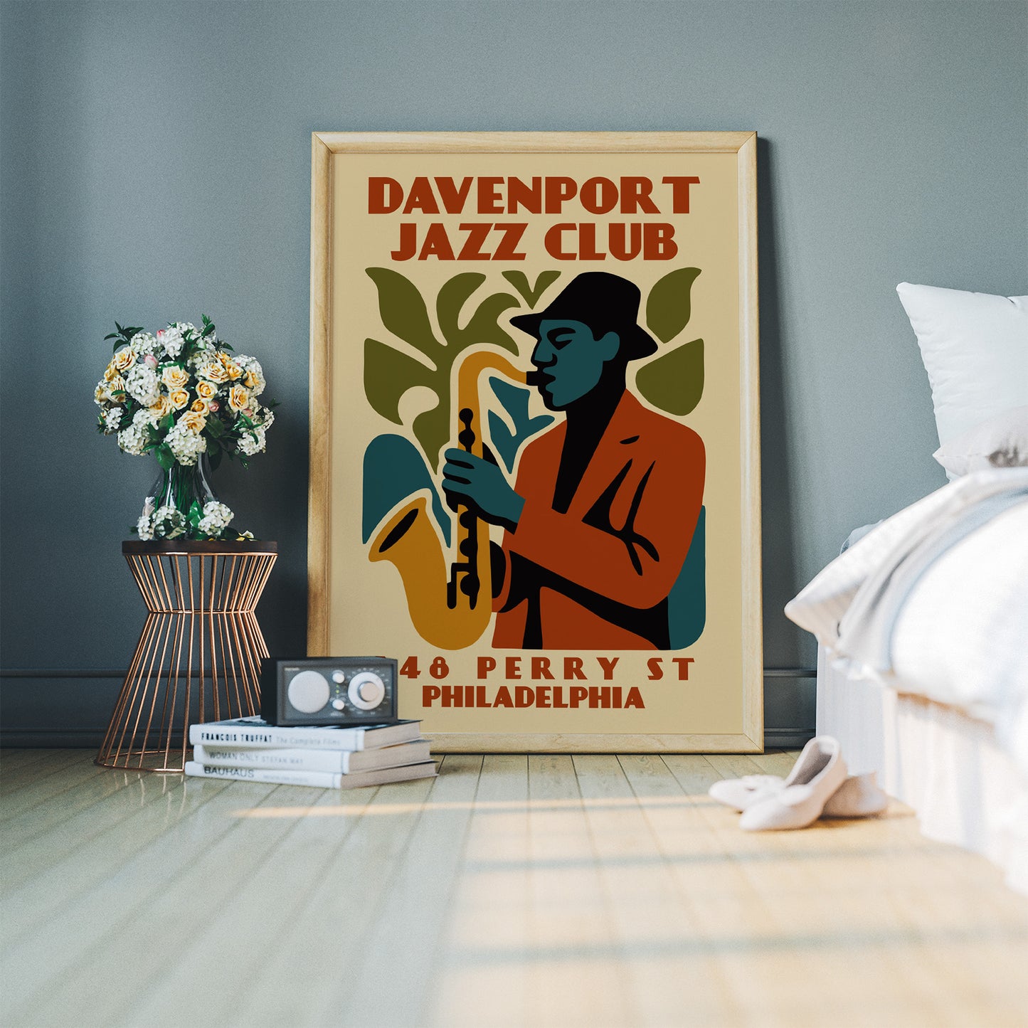 Davenport Jazz Club Live Poster