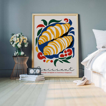 Croissant Morning Poster Print