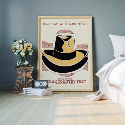 Texas Country Fest Poster Print