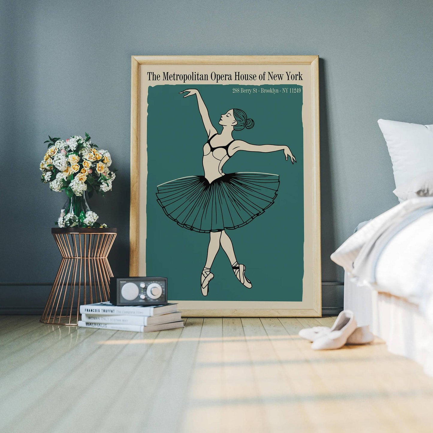 NYC Vintage Ballerina Wall Art