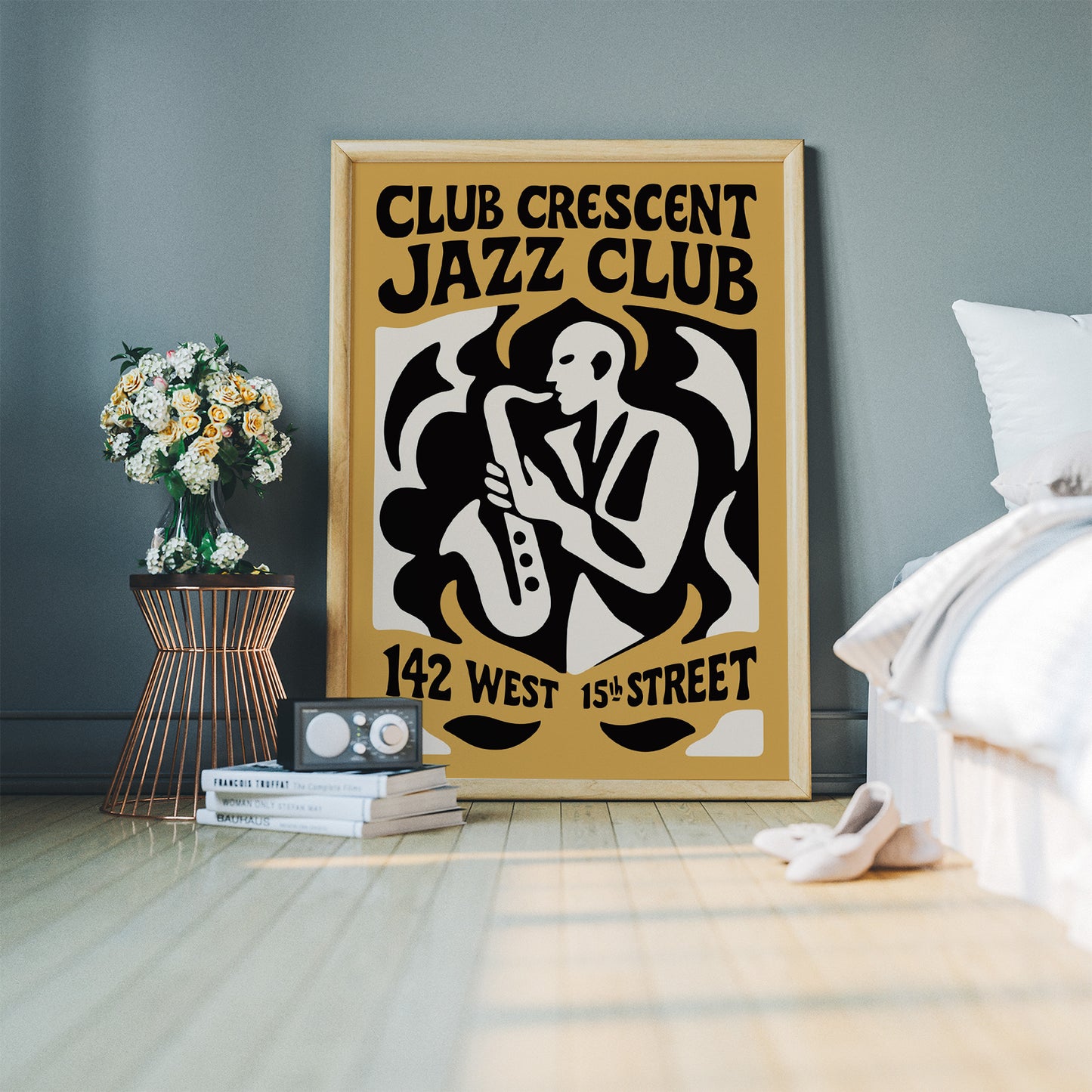 Crescent Jazz Club Night Poster
