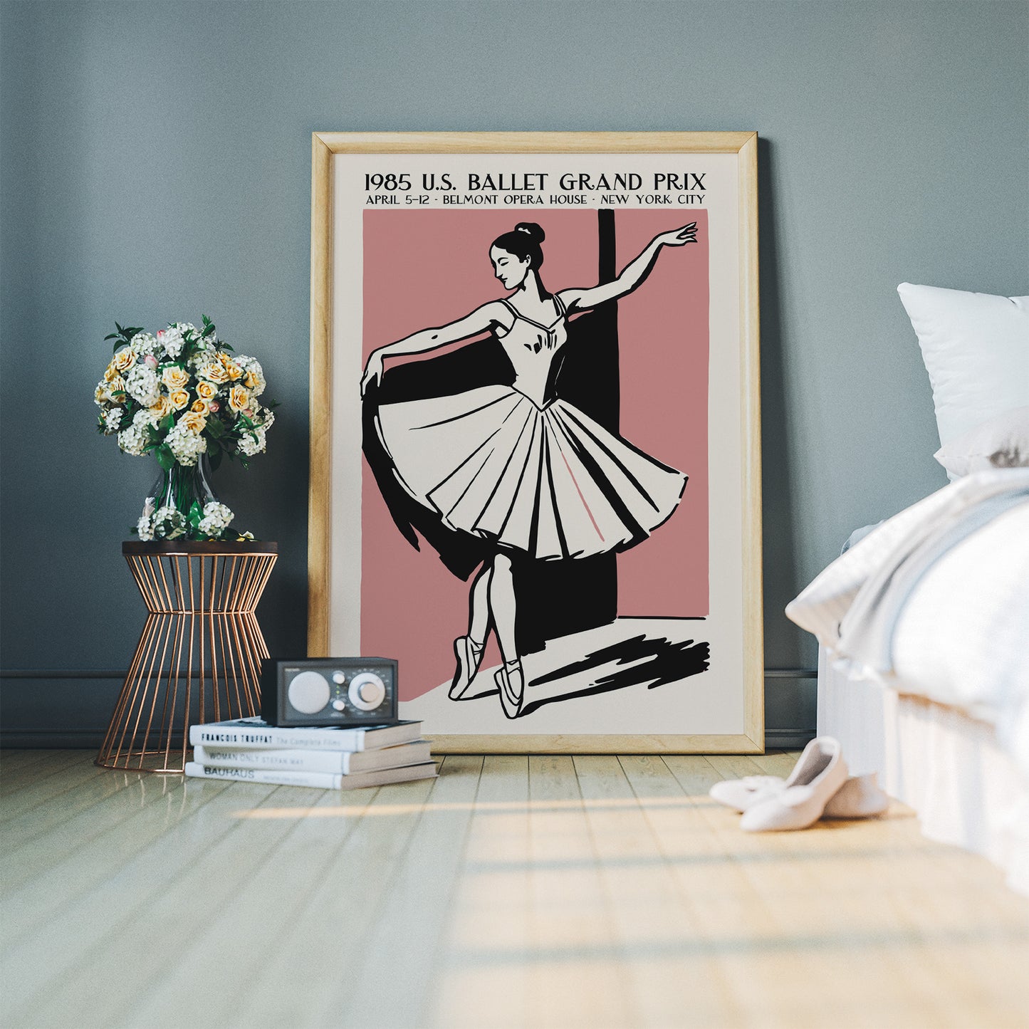 U.S. Ballet Grand Prix 1985 Poster