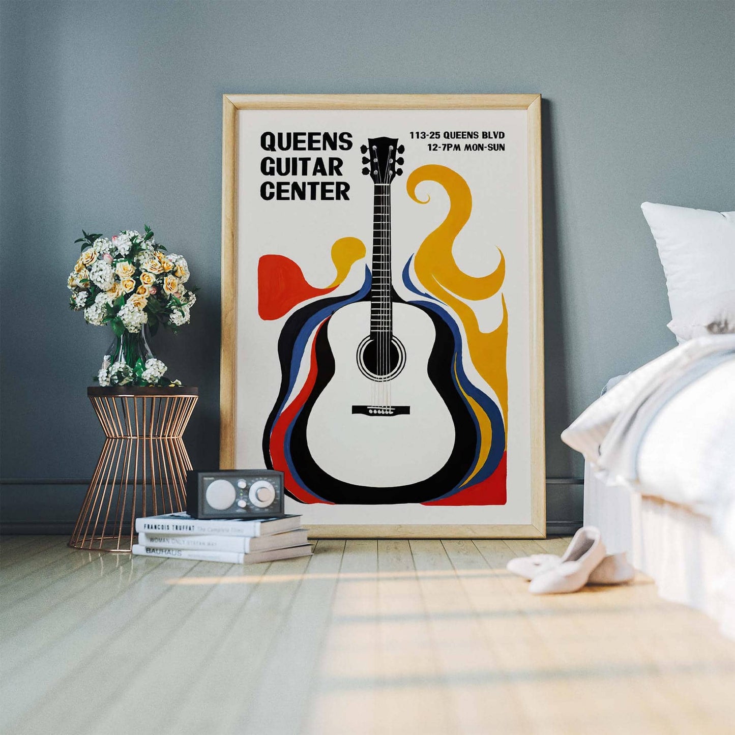 Queens Guitar Center Poster Print