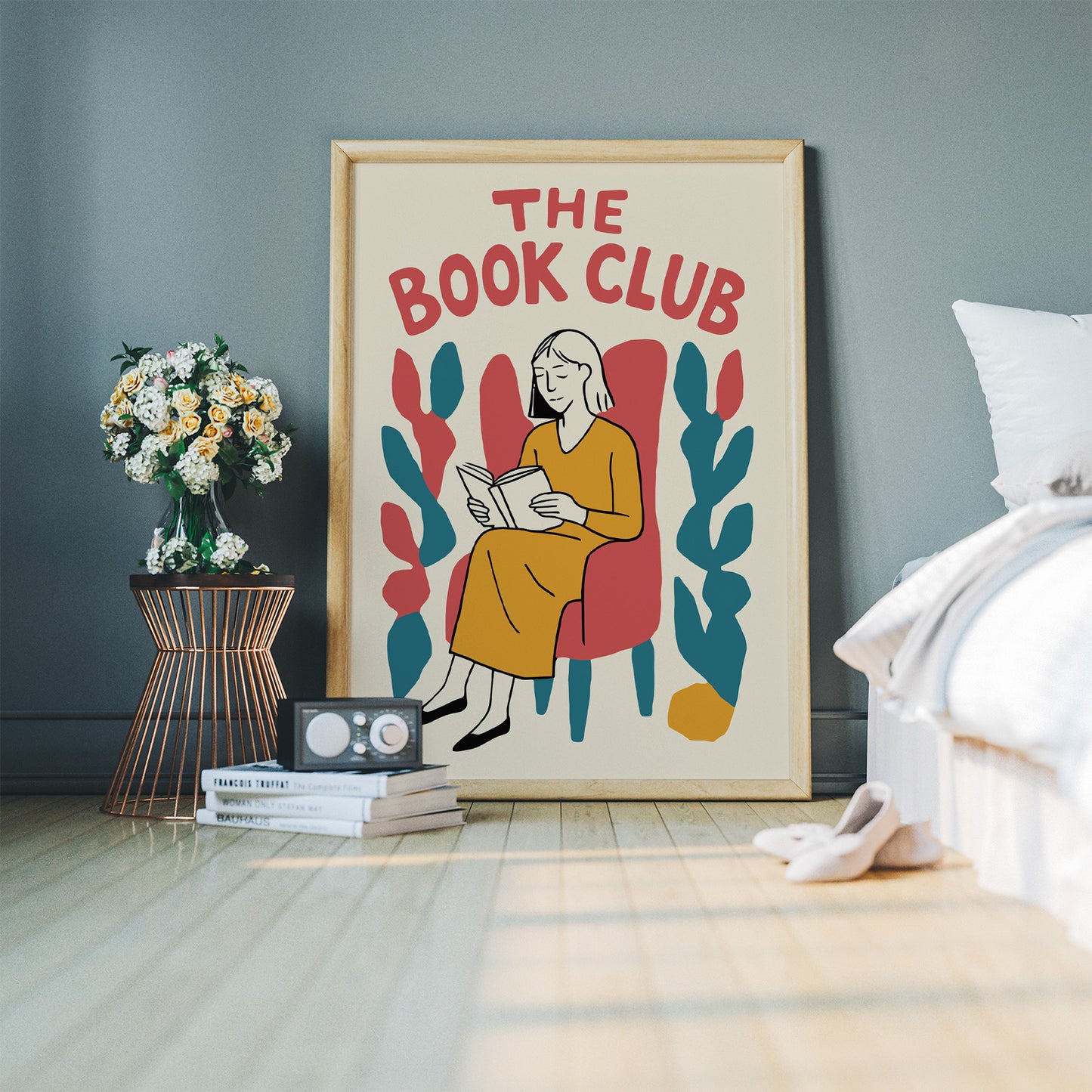 The Book Club Reading Poster