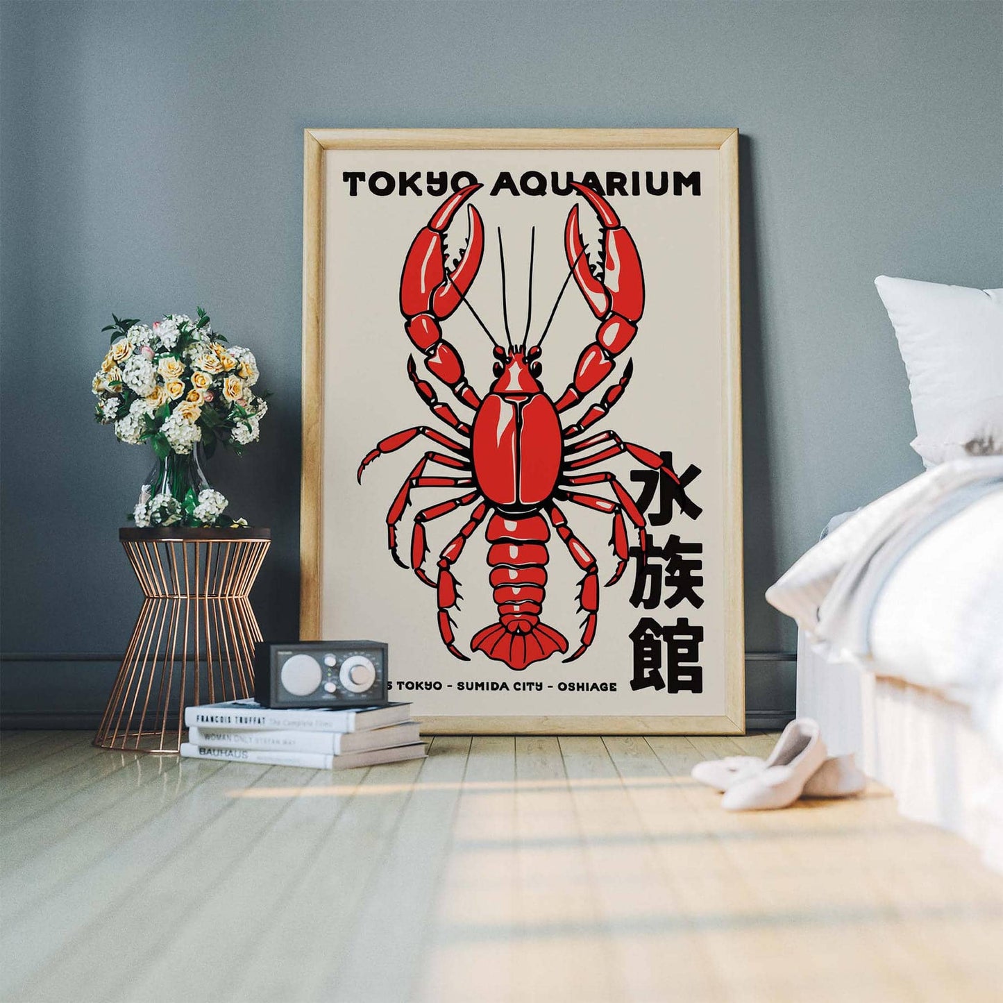 Tokyo Lobster Poster Print