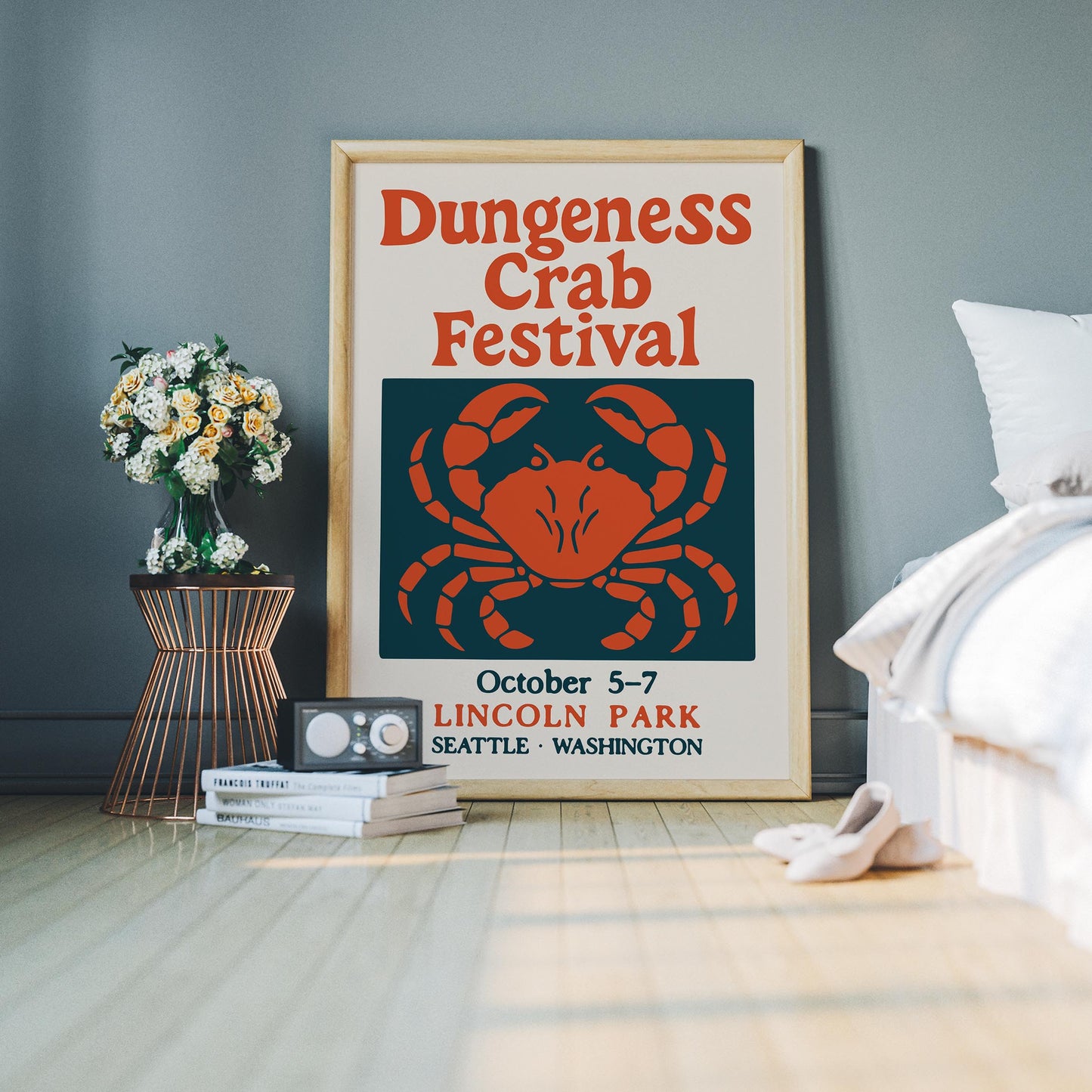 Dungeness Crab Festival Poster