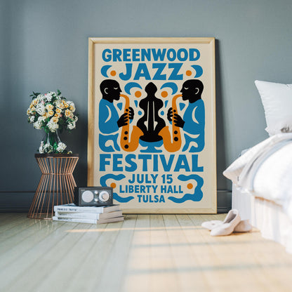 Greenwood Jazz Festival Poster