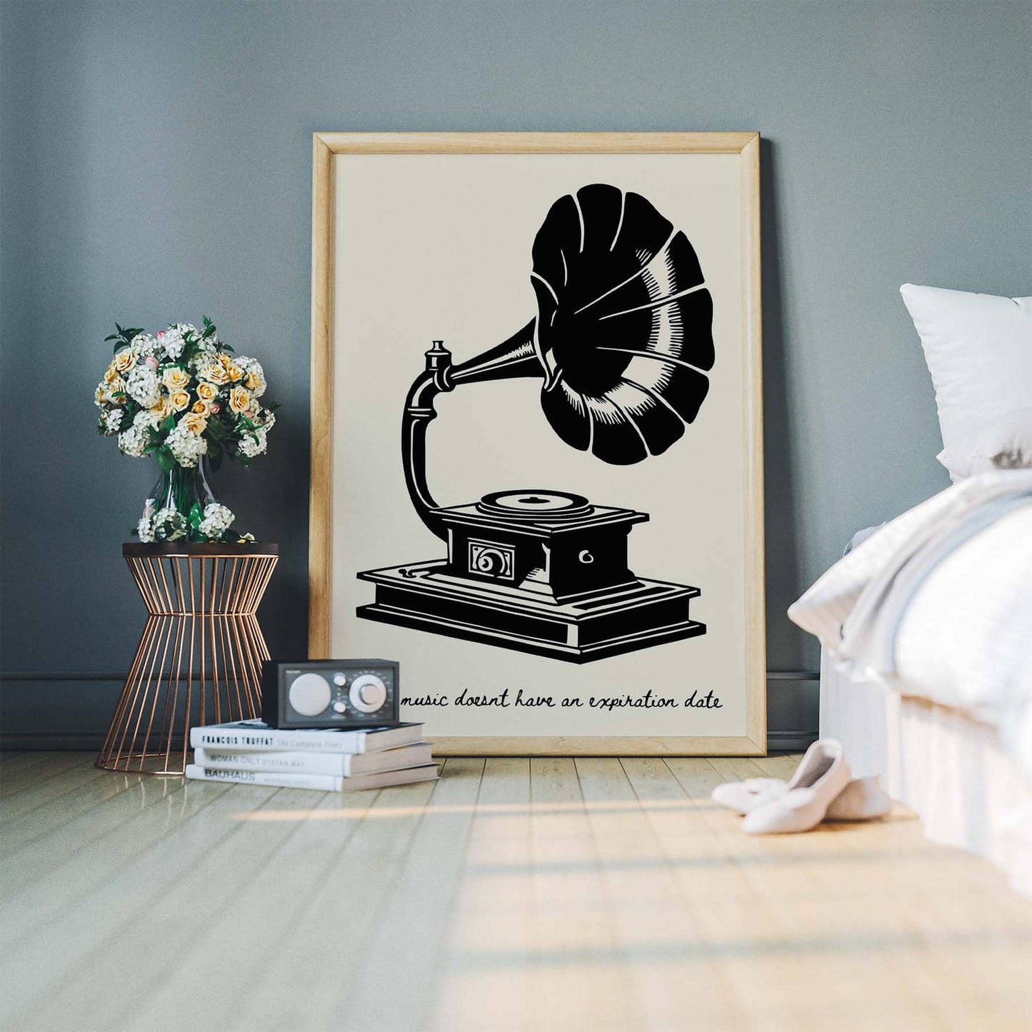 Vintage Gramophone – Wall Art Print