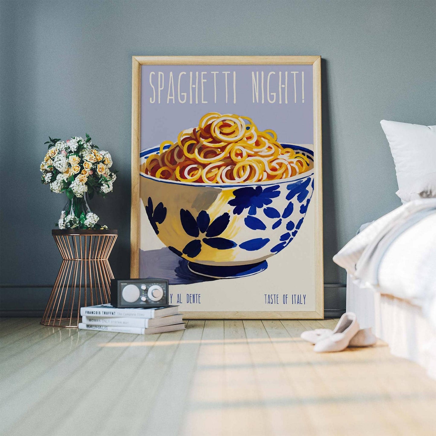 Spaghetti Night Poster Print