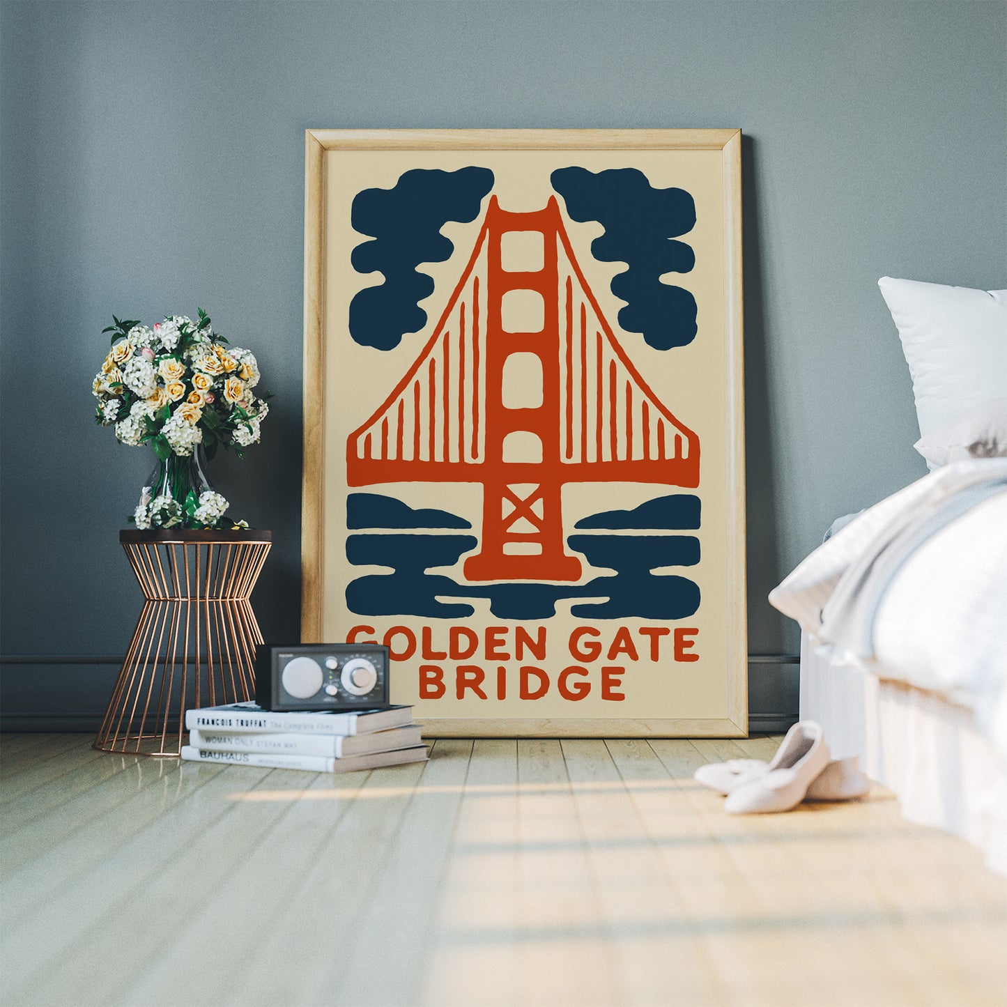 Golden Gate Bridge Travel Poster