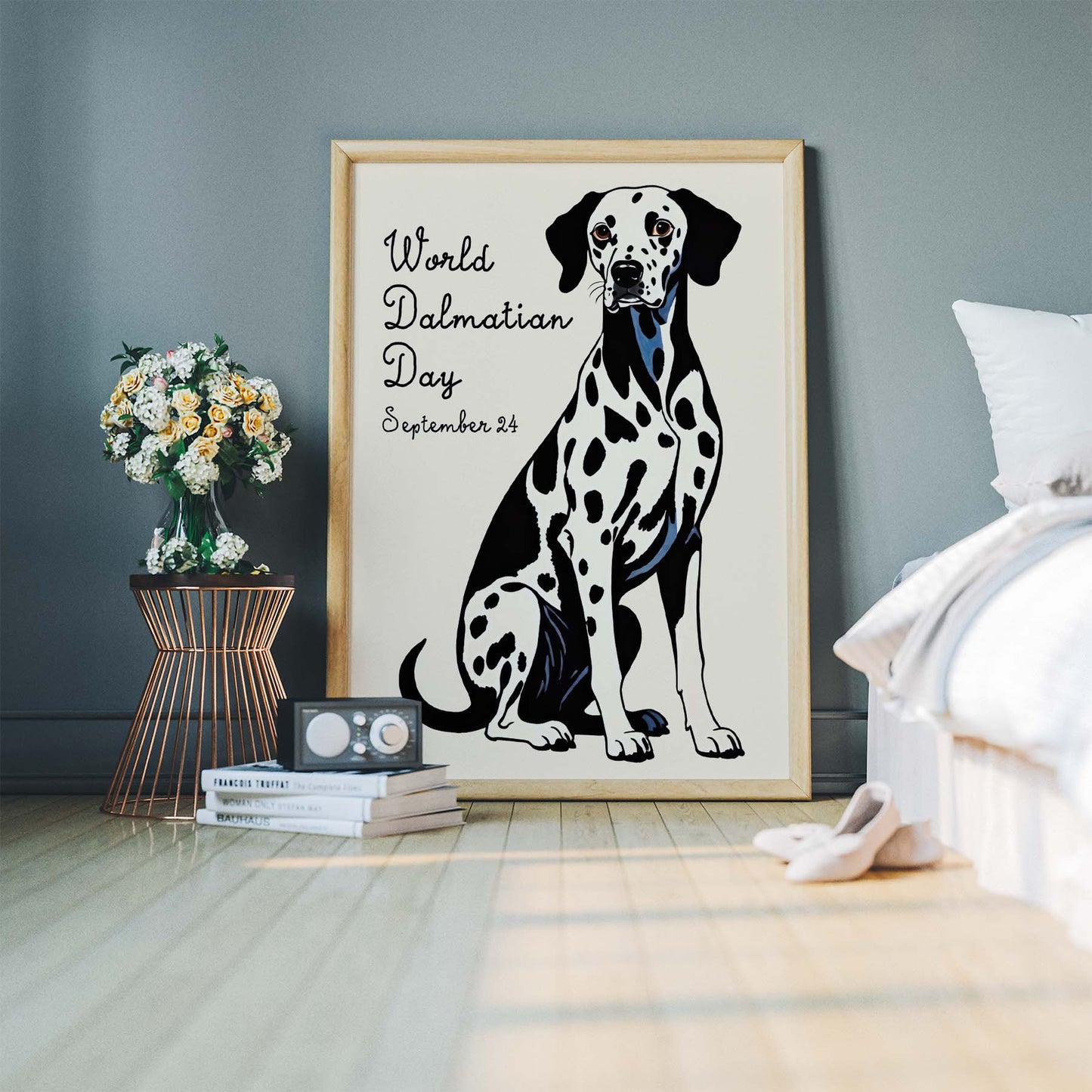 Dalmatian Celebration Poster Print