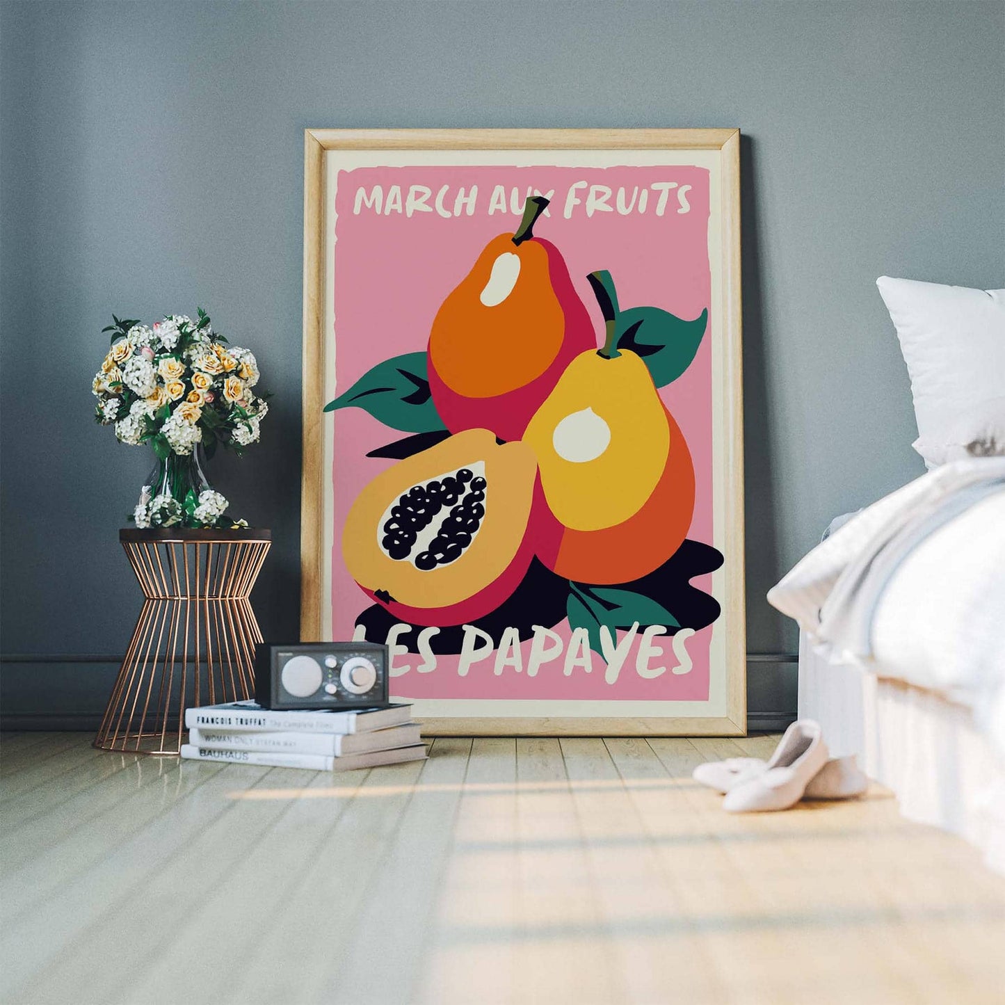 Les Papayes Poster Print