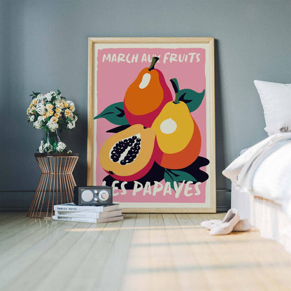 Les Papayes Poster Print