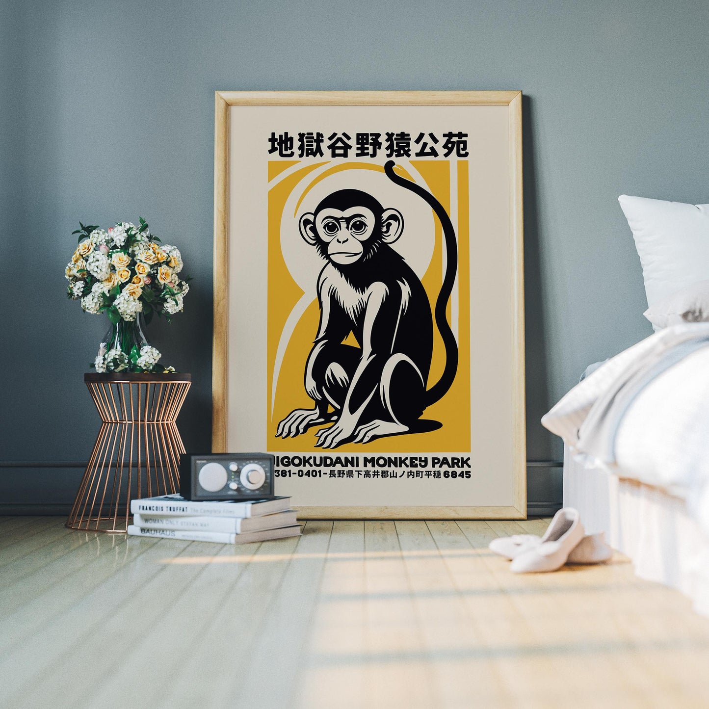 Jigokudani Monkey Park Poster