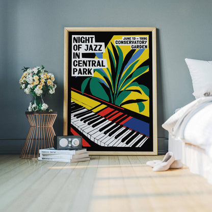 Night of Jazz in Central Park 1996 Poster