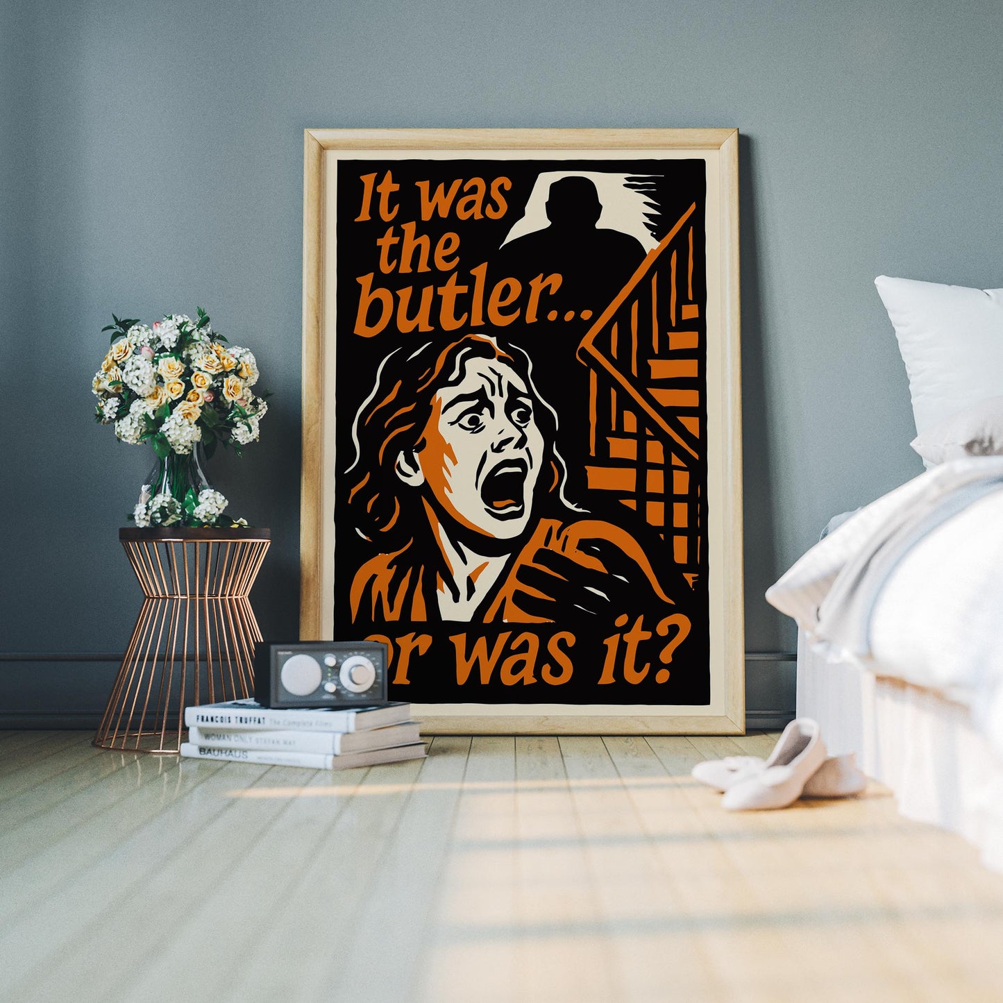 Butler Mystery Poster Print