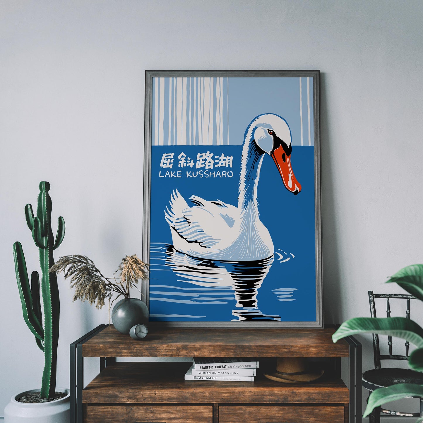 Lake Kussharo Swan Wall Art