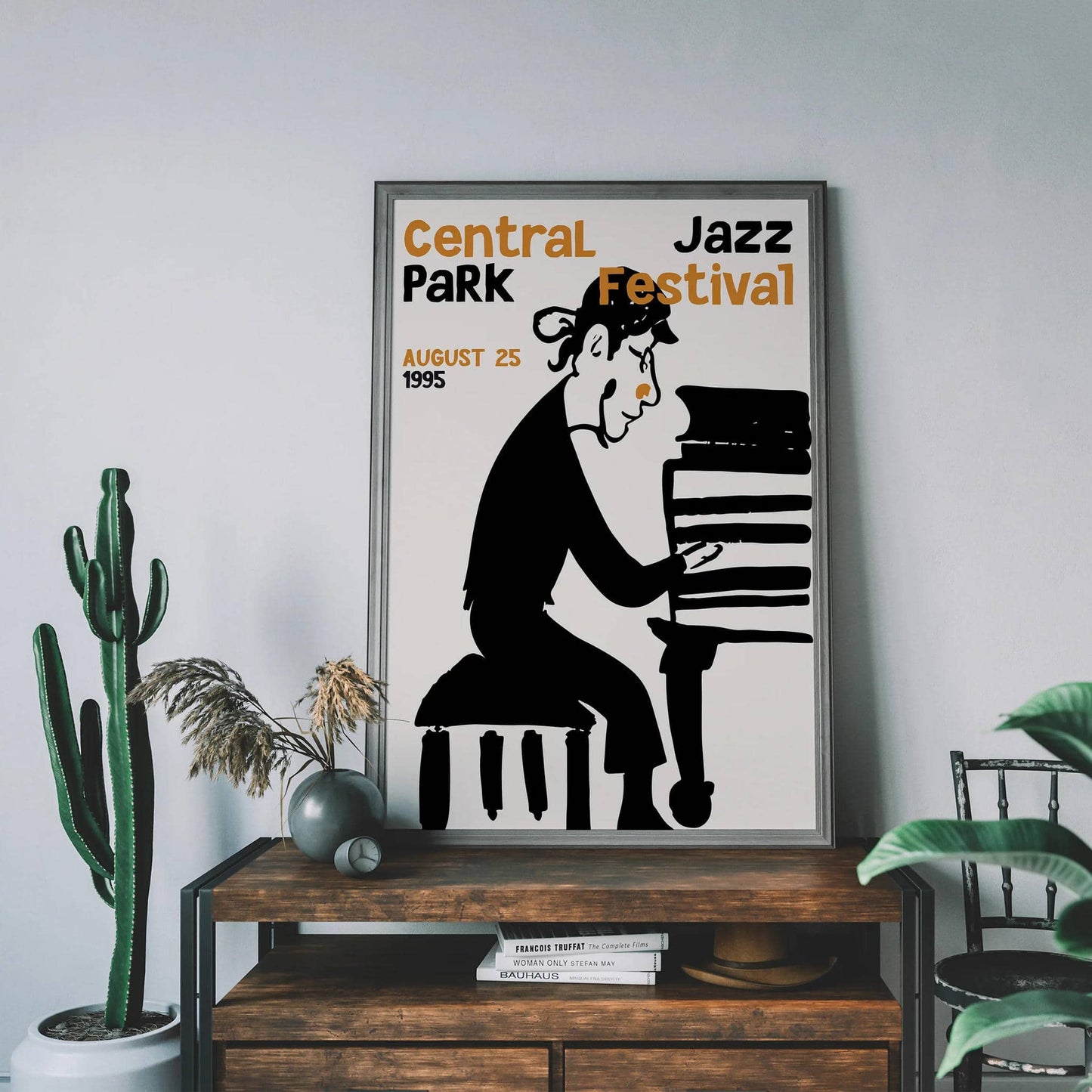 Central Park Jazz Festival 1995 Poster