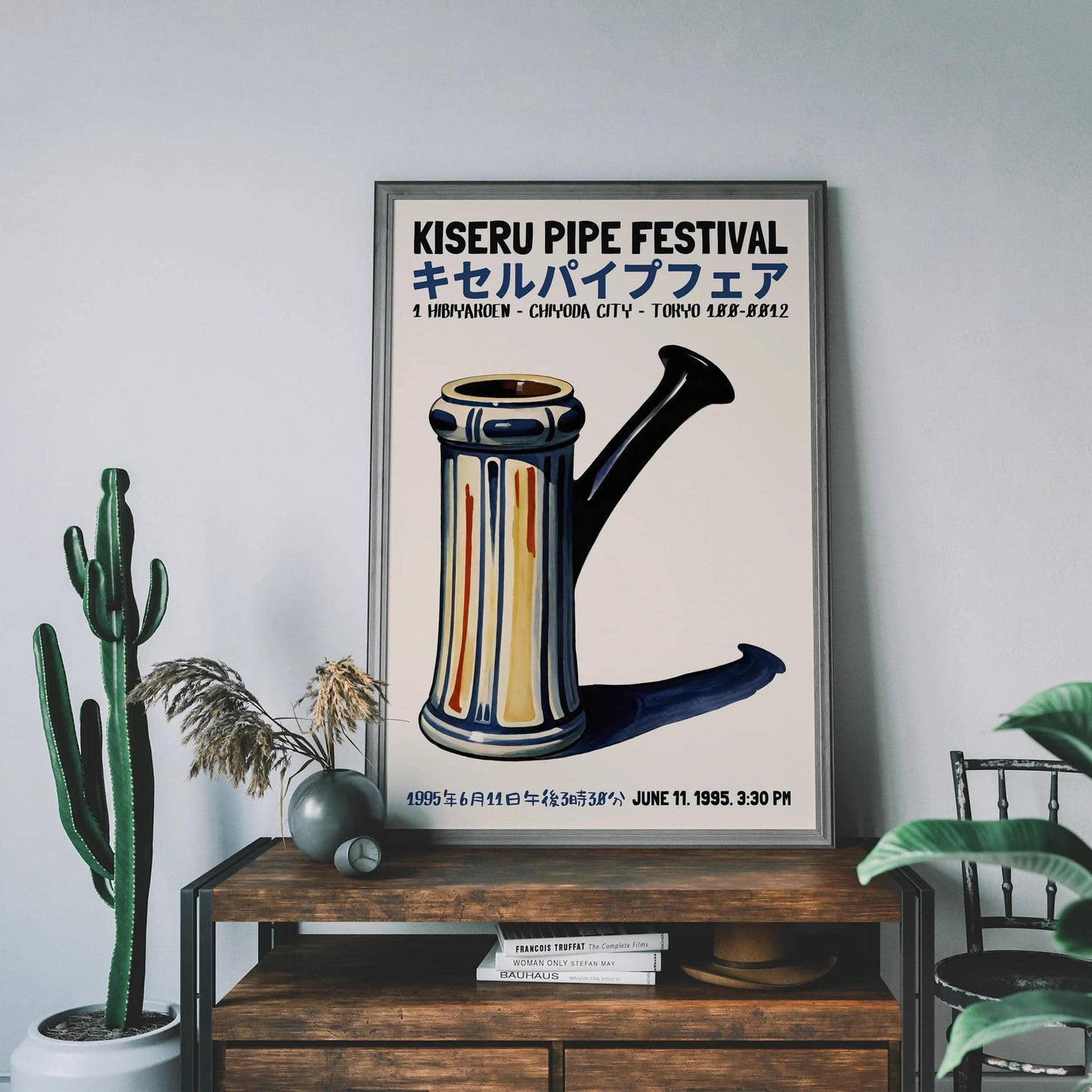 Japanese Pipe Show Festival Poster