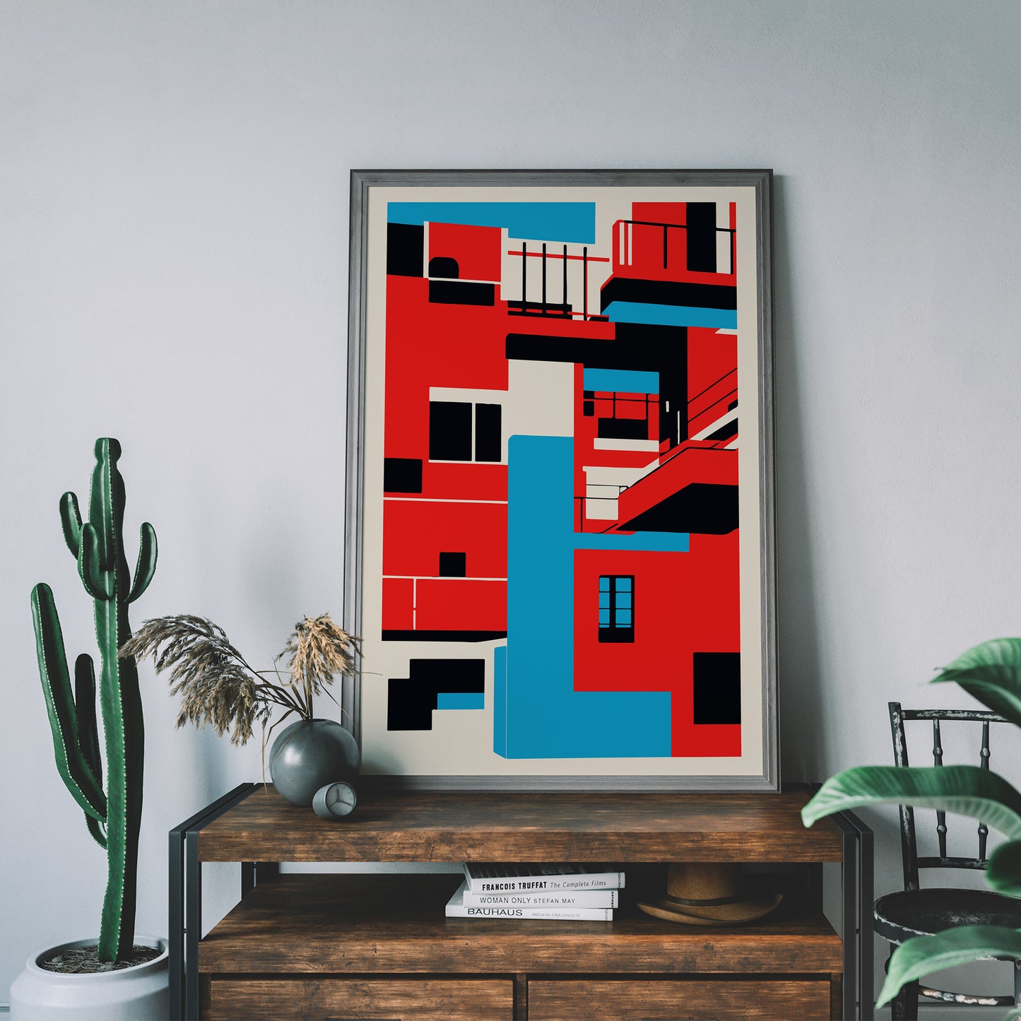 Bauhaus Architecture Poster