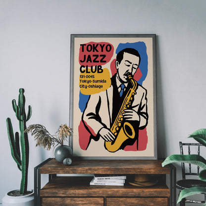 Tokyo Jazz Club Print