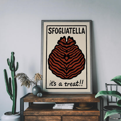 Sfogliatella Pastry Kitchen Print