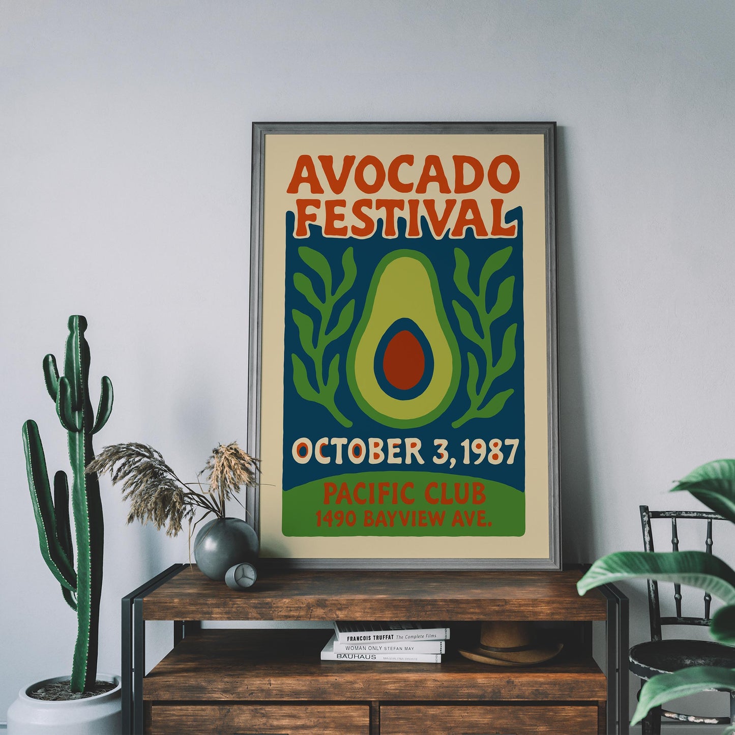 1987 Avocado Festival Poster Print