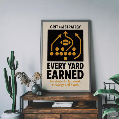 Football Motivation Poster