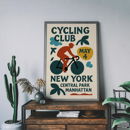 Cycling Club NYC Poster