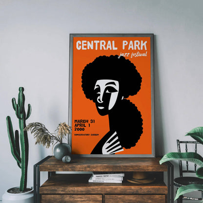 Central Park Jazz Festival 2000 Poster