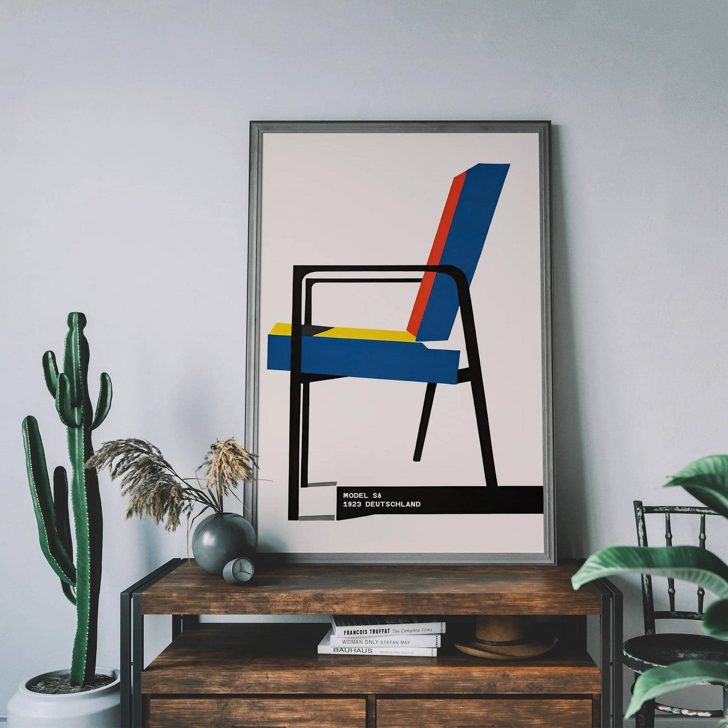 Bauhaus Chair Model S8 Poster