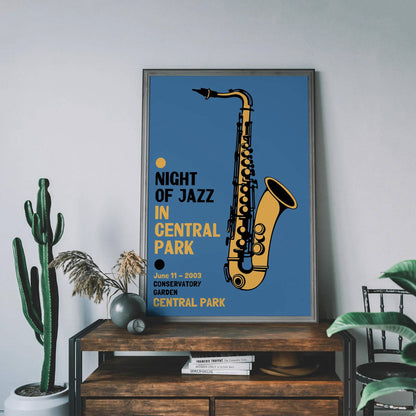 2003 Night of Jazz NYC Poster