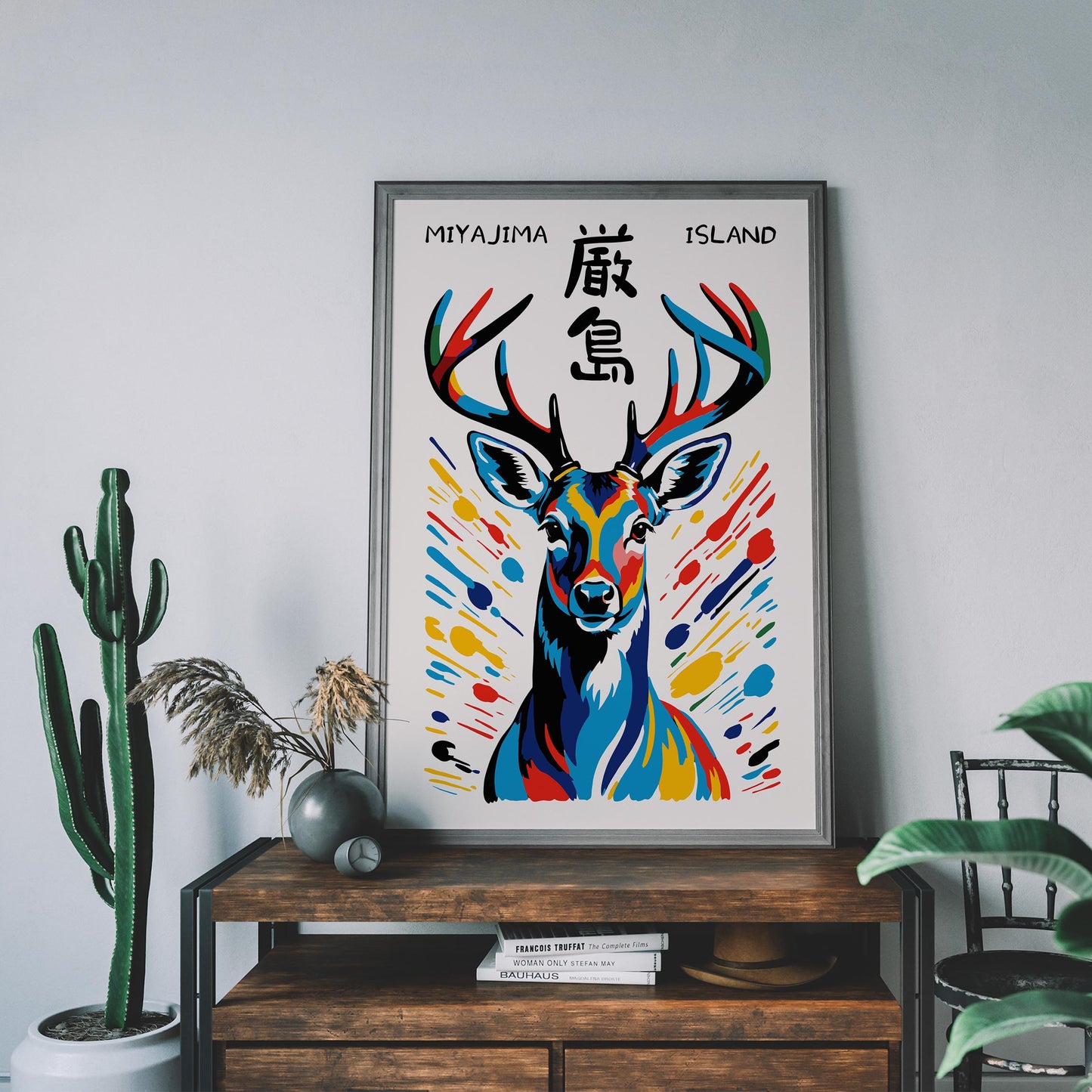 Japanese Miyajima Island Deer Wall Art